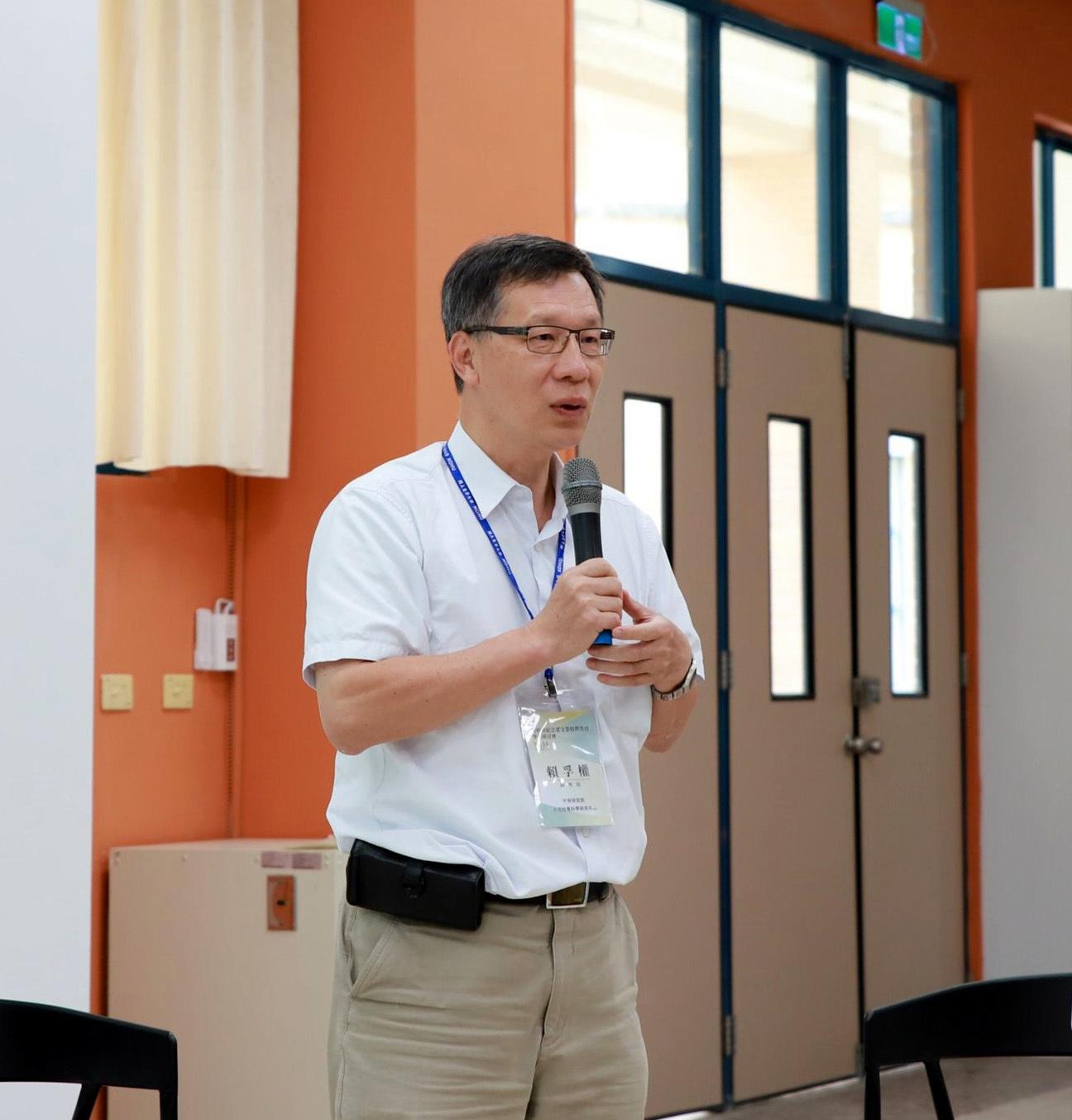 中研院賴孚權研究員於梁文榮教授追思會致詞分享
