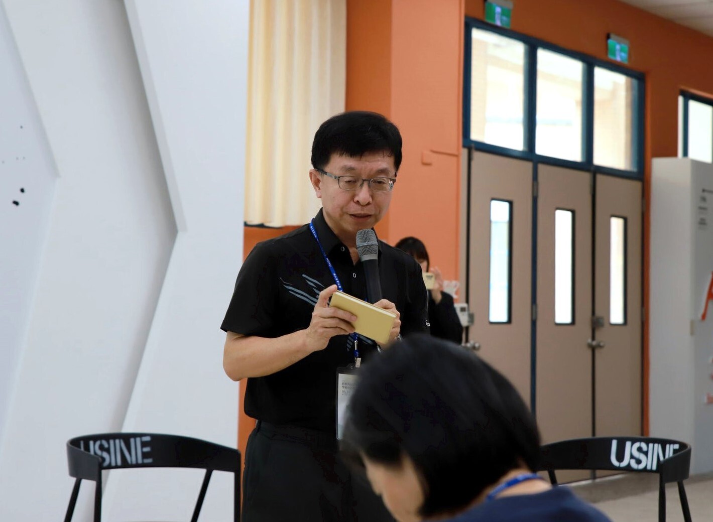 本校人文社會科學學院吳冠宏院長於梁文榮教授追思會致詞分享