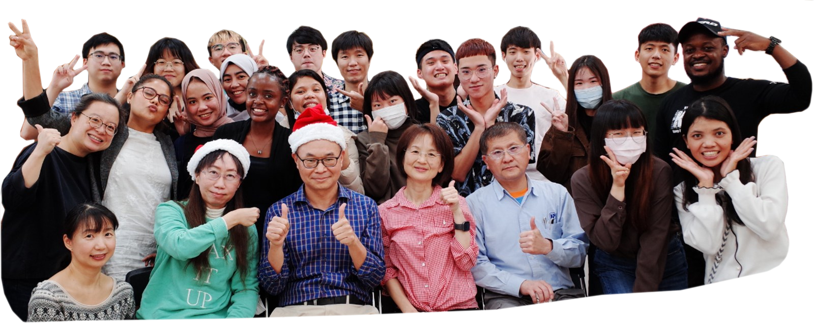 東華經濟師生合照